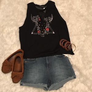Vanilla Star jean shorts NWT